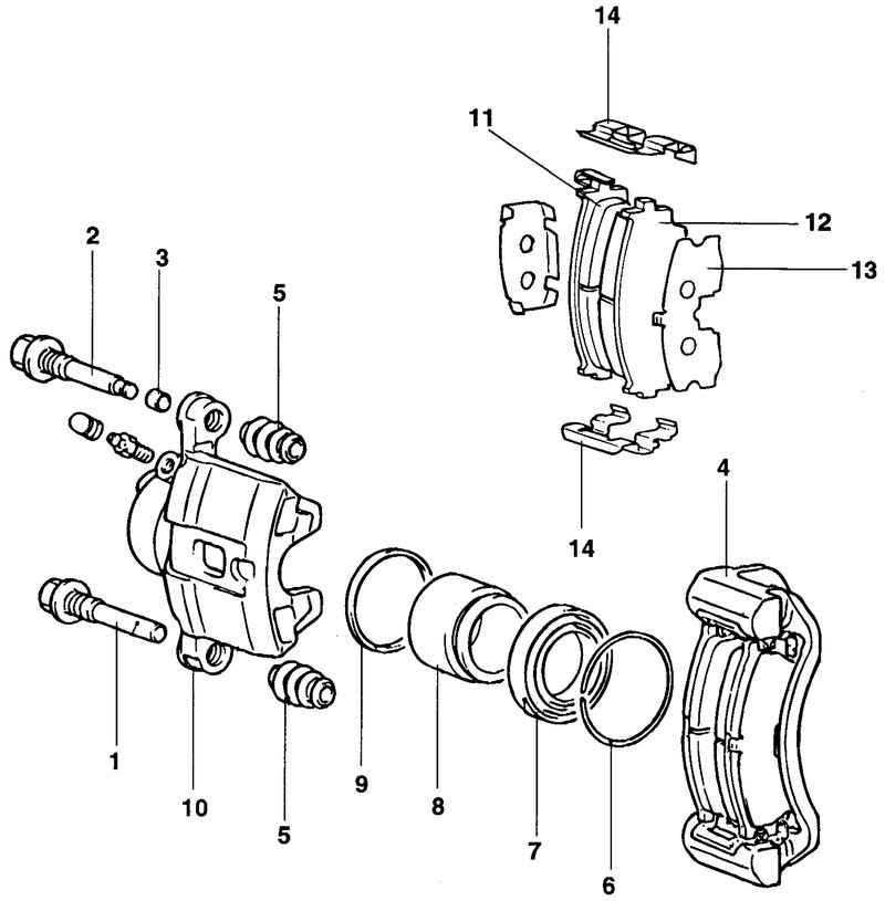 Замена переднего тормозного диска и тормозных колодок (для применения на моделе mercedes gl x164)