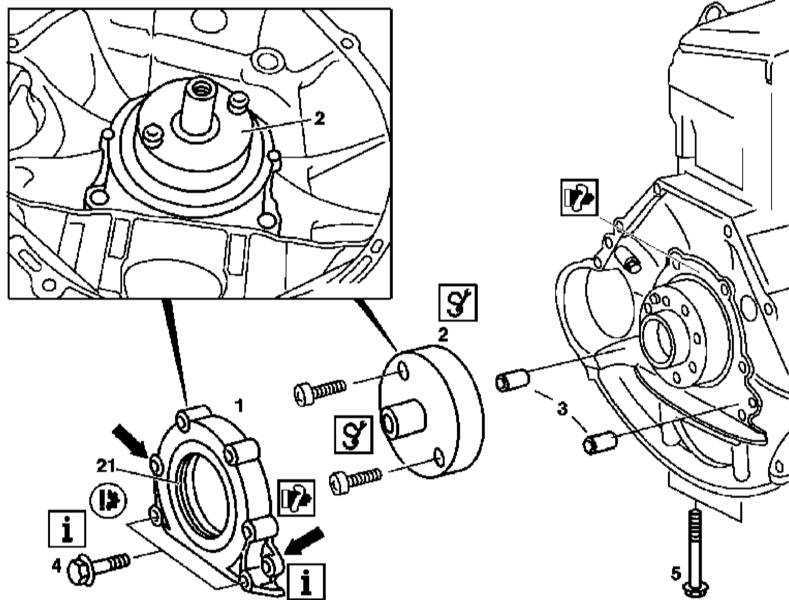 Замена переднего сальника коленчатого вала | mercedes-benz w163 | руководство mercedes-benz