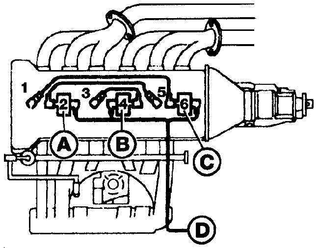 Ремонт мерседес 124 : система зажигания ezl mercedes w124