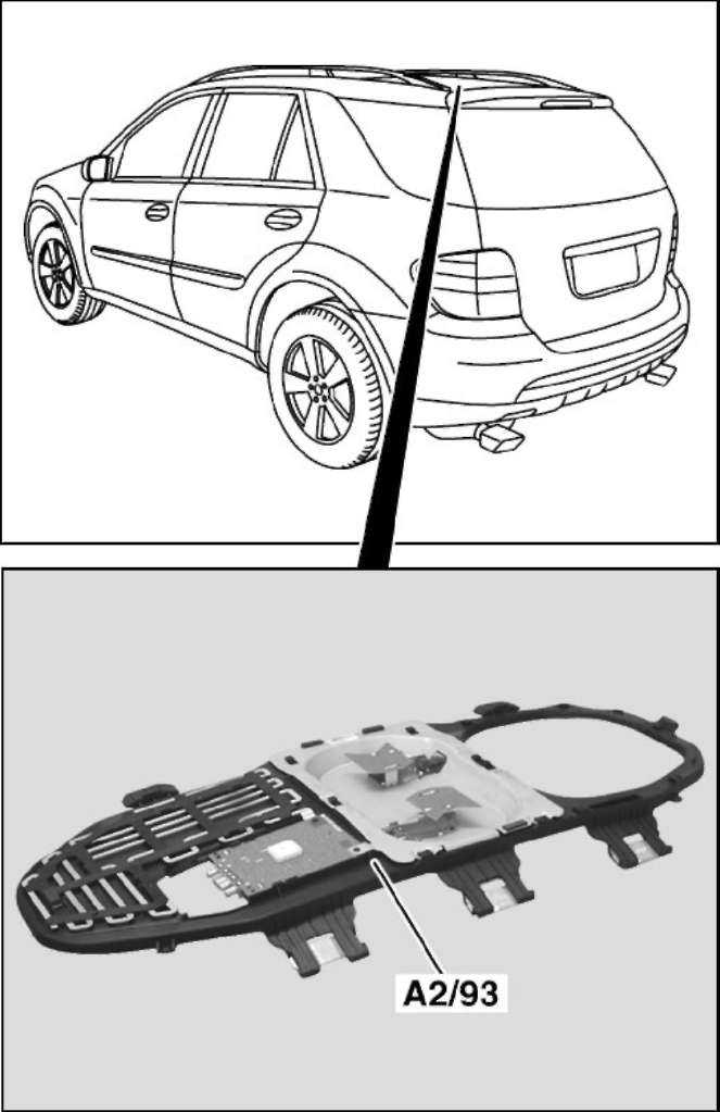 Mercedes-benz w164 | система подачи топлива | мерседес w164
