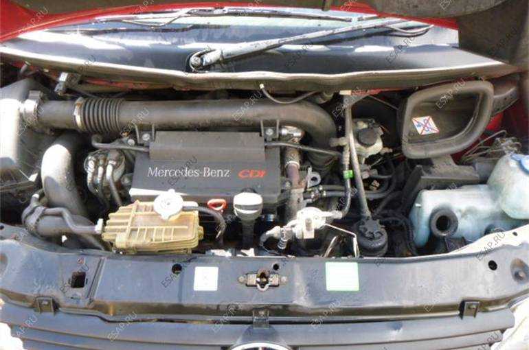 Mercedes-benz vito | снятие и установка радиатора (для двигателей объемом 2,0 и 2,3 л) | мерседес вито
