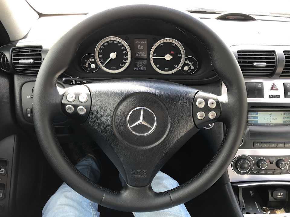 Mercedes c-klasse с 2007, снятие руля инструкция онлайн