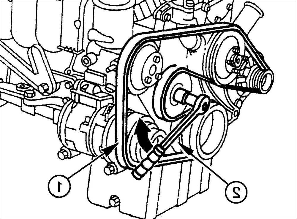 Как натянуть ремень генератора на 124 мерседес 102 двигатель