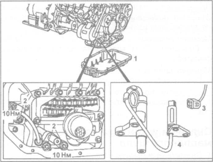 Система смазки дизельного двигателя объемом 3.0 л mercedes ml w164 / gl x164 с 2005 года (рестайлинг 2009)