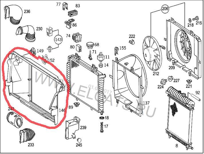 Mercedes e-klasse с 2009, снятие вентилятора радиатора инструкция онлайн