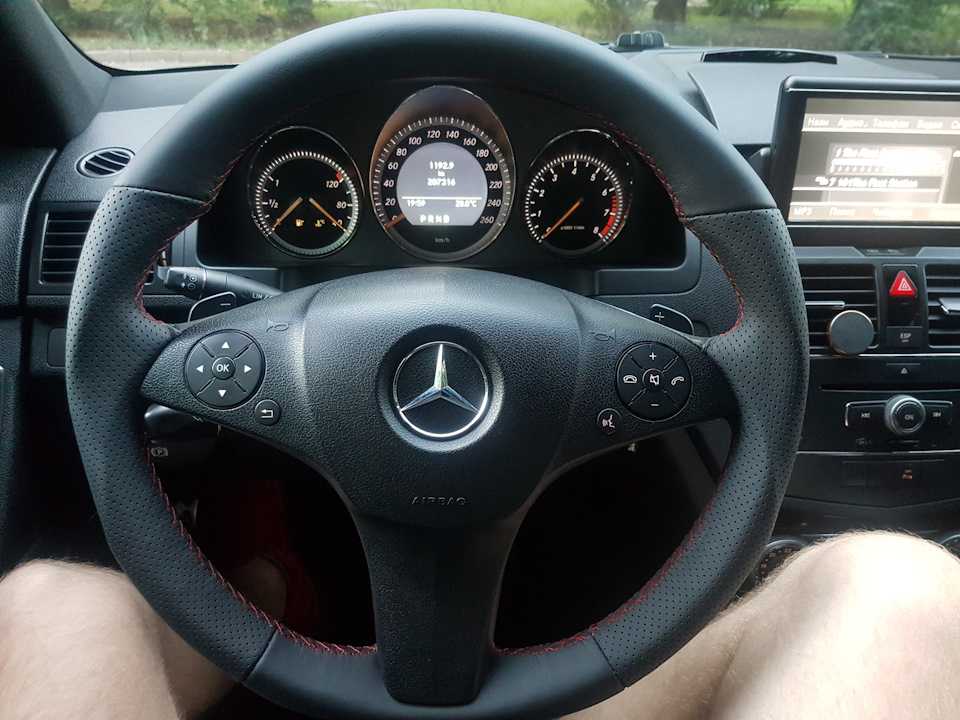 Mercedes c-klasse с 2007, снятие рулевого механизма инструкция онлайн