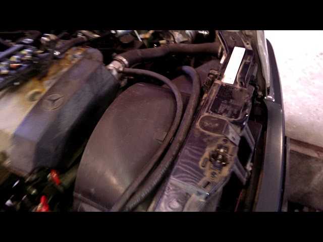 Mercedes-benz w202 | замена охлаждающей жидкости | мерседес w202