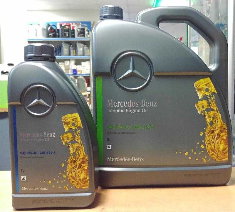 Рекомендуемое моторное масло для mercedes c-class