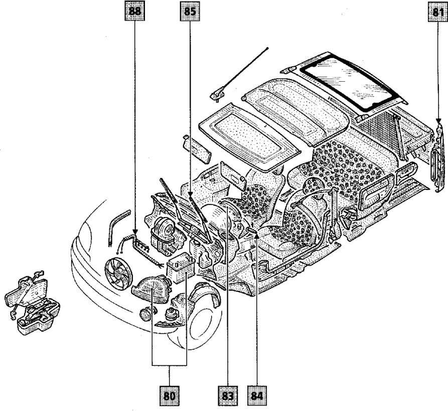 Система охлаждения модели с бензиновым двигателем объемом 2,8 л mercedes vito с 1995 года