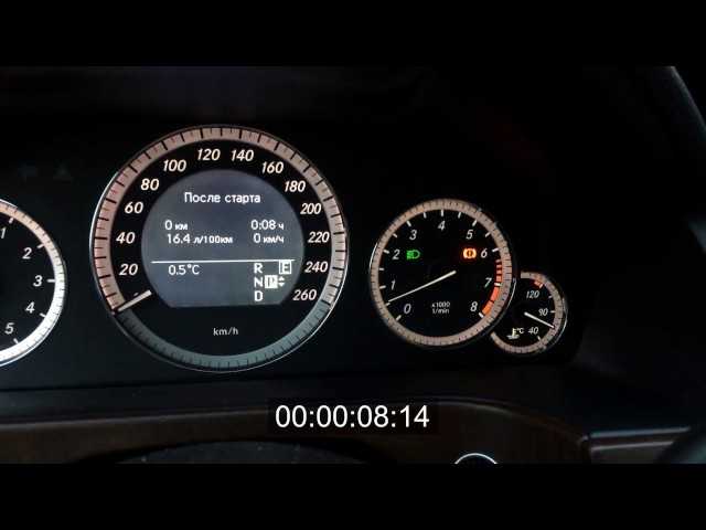 Mercedes e-klasse с 2009, снятие термостата инструкция онлайн