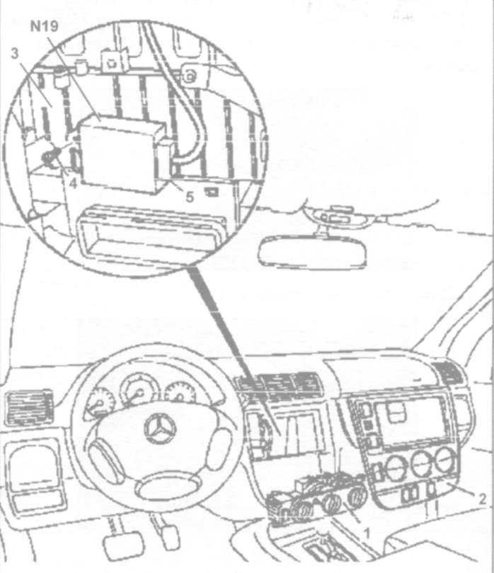 Mercedes ml w164 с 2005, использование схем инструкция онлайн