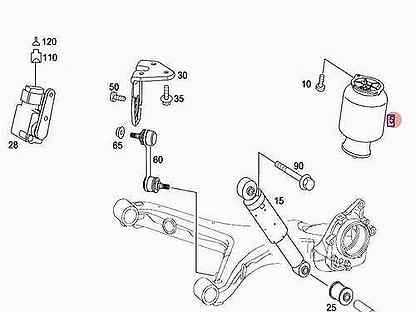Mercedes vito с 1995 года, пневматическая подвеска инструкция онлайн