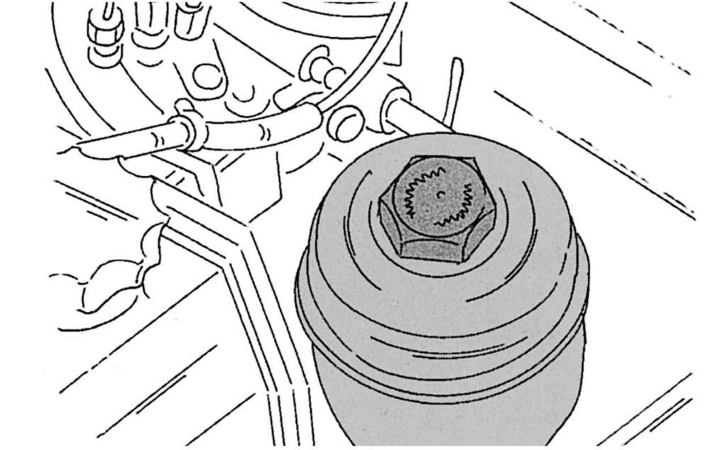 Замена топливного фильтра в дизельном двигателе mercedes sprinter w901-905 в картинках
