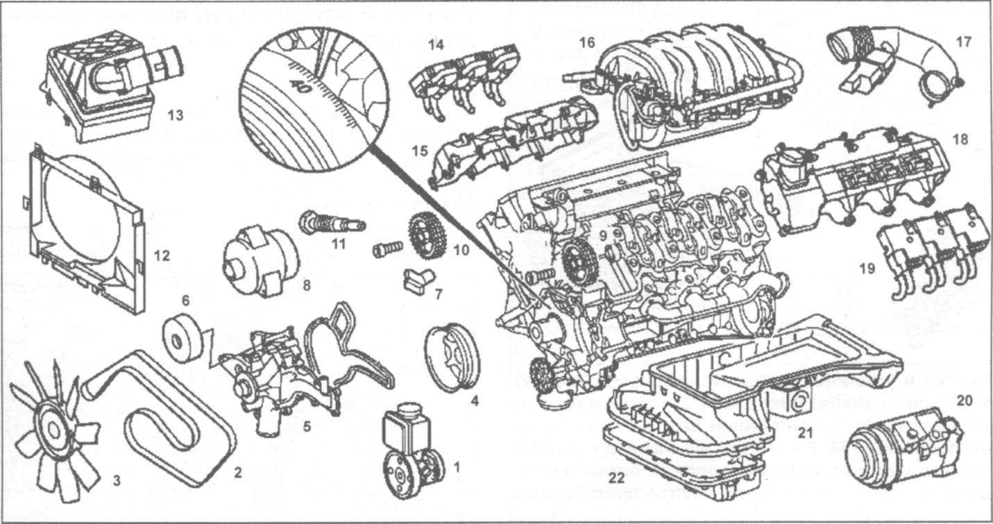 Схема навесного оборудования. Сборка навесного оборудования двигателя m119. Навесное оборудование двигателя Мерседес 163. Схема двигателя м112 Мерседес. Схема навесного двигателя оборудования w210.
