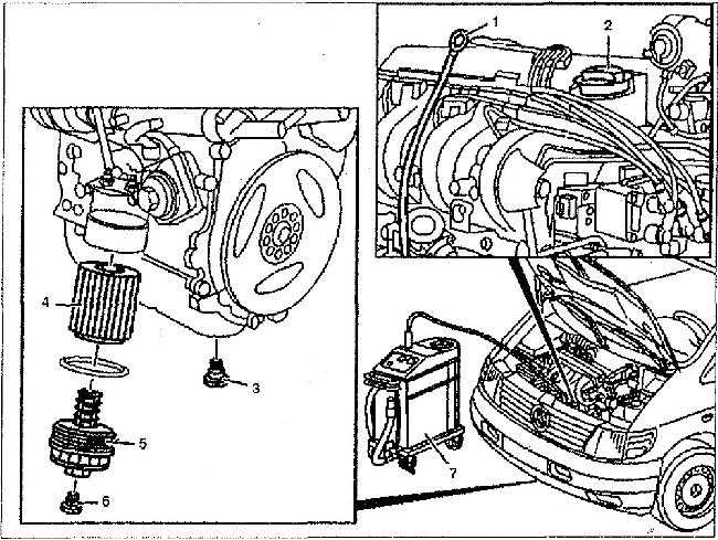 Замена топливного фильтра в дизельном двигателе (для применения на моделе mercedes vito)