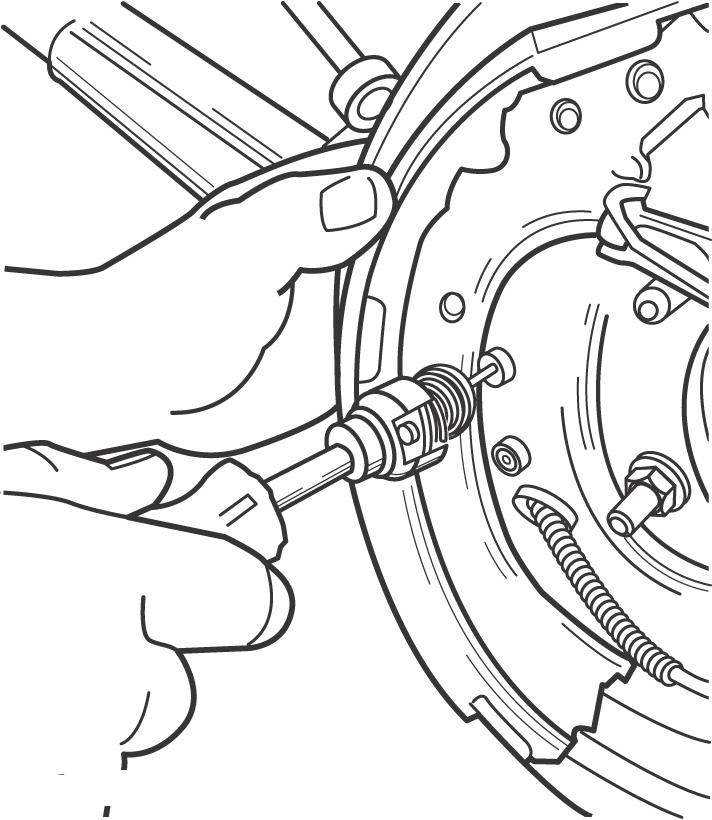 Замена тормозных колодок стояночного тормоза mercedes c class w203 | ремонт мерседес и обслуживание