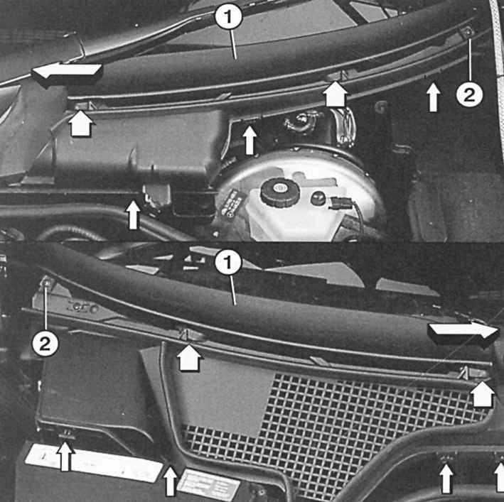 Радиатор  mercedes-benz w210 c 1995 гг. - демонтаж