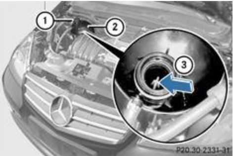 Обслуживание на автомобиле mercedes c-klasse (w204) / c 180 kompressor / c 180 kompressor blueefficiency / c 200 kompressor / cdi / c 220 cdi / c 230 / c 250 cdi / c 280 / c 300 / c 320 / c 350 с 2007 года (+обновления 2011 года)